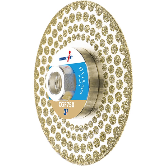 Diamanttrennscheibe Marcrist CGF750 3in1 Diamant Trenn-Schleif 