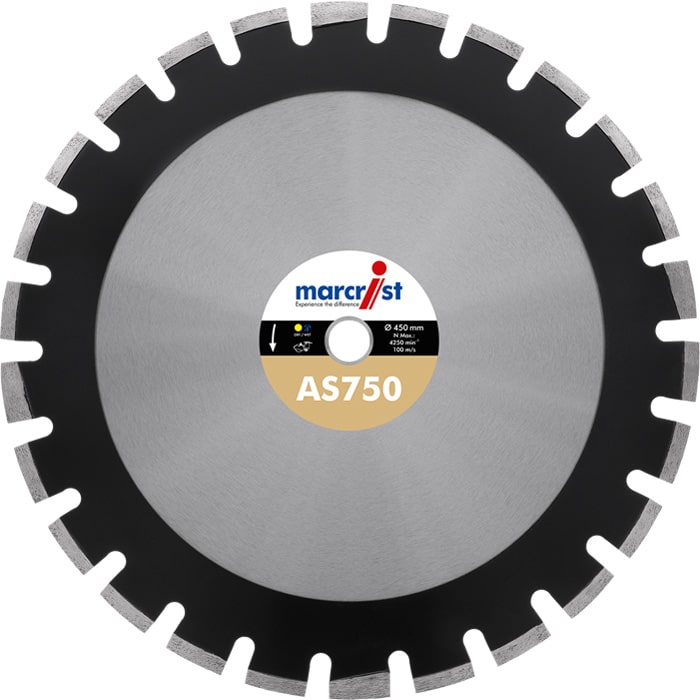 Diamanttrennscheibe AS750 450 mm