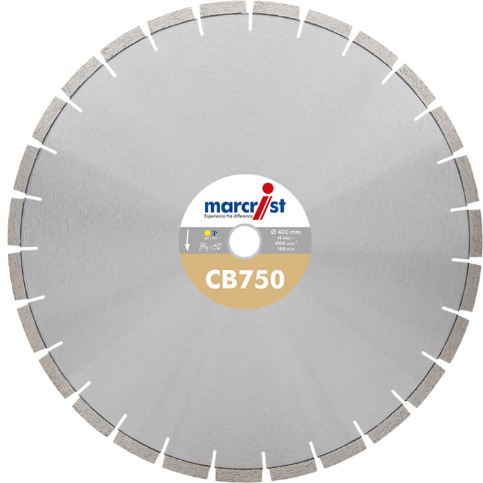 Diamanttrennscheibe CB750 400 mm