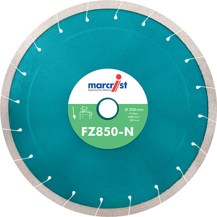 Disque à tronçonner diamanté Marcrist FZ850N pour grès cérame