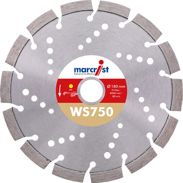 Diamanttrennscheibe WS750 180 mm
