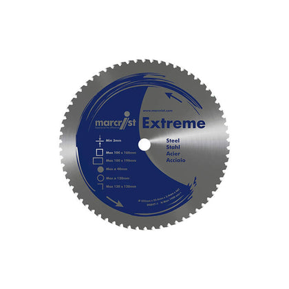 Lame de scie Marcrist Extreme 355 pour métal et acier